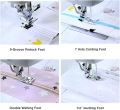 32 Sewing Machine Presser Feet, Multifunctional Kit of Sewing Machine Accessories for Multiple Sewing Machine Models. 