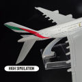 Scale 1:400 Metal Aircraft Replica Emirates Airlines A380 B777 Airplane Diecast Model Aviation Plane Collectible Toys for Boys. 