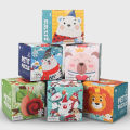 Mini 24 Pieces Kids Paper Puzzle Children Petit Puzzle Early Education Toys Intellectual Toy 3 Years Old English Packaging.