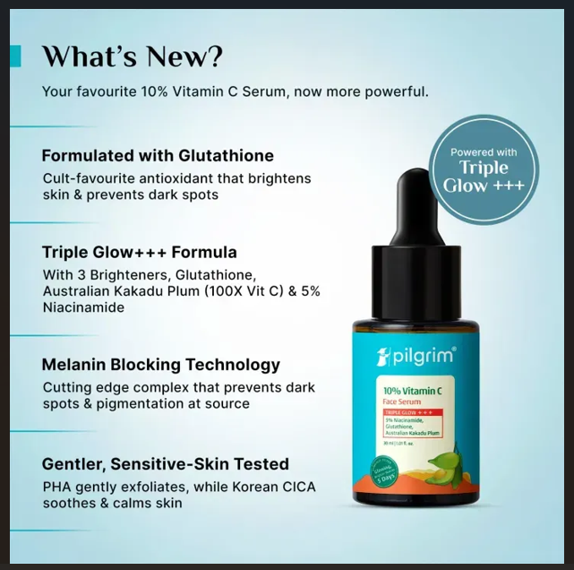 Pilgrim 10% Vitamin C Face Serum 30ml