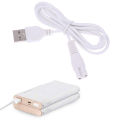1 Pcs 80cm Usb Cable Charging Line Copper Line Hole Suit 5v Flashlight Shaver Hair Clipper Wire Single Hole 1.8. 