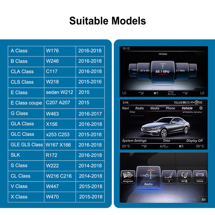 Wireless%20CarPlay%20for%20Mercedes%20Benz%205.0%20A%20CLA%20GLA%20W176%20C-Class%20W205%20GLC%202015-2018%20With%20Android%20Auto%20Wireless%20Car%20Play%20-%20Image%202