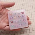 1pc DIY Butterfly Jewelry Mold - Create Unique Epoxy Resin Charms with Durable, Versatie Silicone Craft Mold. 