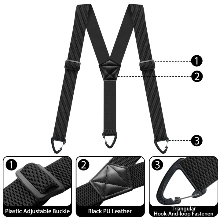 Heavy%20Duty%20Suspenders%20for%20Men%20Work%20Biker%20Outdoor%203.8cm%20Wide%20X-Back%20with%204%20Snap%20Hook%20Adjustable%20Elastic%20Trouser%20Braces%20Strap%20Belt%20-%20Image%202