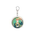 55MM Anime Hetalia: Axis Powers Keychain Feliciano Vargas/Ludwig Beilschmidt Key Chain Acrylic Model Plate Christmas Gifts. 