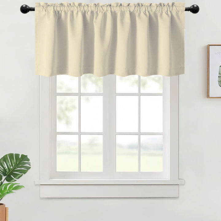 1PC,%20Valance%20Curtains%20Blackout%20Thermal%20Insulated%20Rod%20Pocket%20Window%20Treatment%20For%20Kitchen%20Living%20Room%20Bedroom%20Home%20Decoration%20-%20Image%207