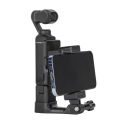 Front Frame Phone Holder for OSMO Pocket 3 Cold Shoe Mount Foldable 1/4 Screw Adapter Camera Accessories.