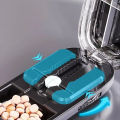 Pill Cutter With Invisible Storage Box Portable 2 In 1 Mini Drug Tablet Medicine Small Small Medicine Box Health Care Pills Case. 