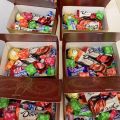 10PCS/Set Chocolate Biscuit Candy Packaging Bag Magic Book Creative Candy Box Packaging Wedding for Guests Supplies.