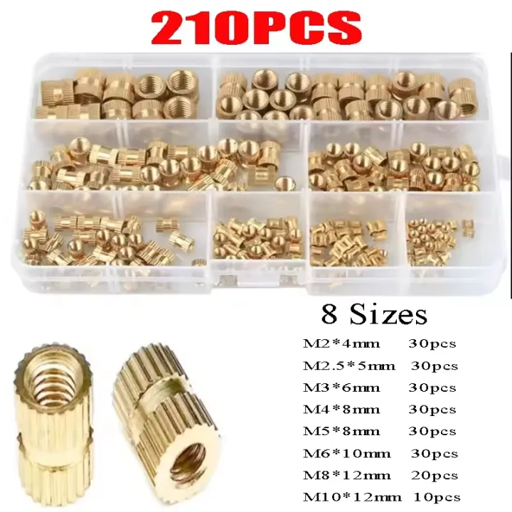 M2-M10%20Knurled%20Threaded%20Inserts%20Kit%20-%20Brass%20&amp;%20Copper%20Nuts%20for%203D%20Printing,%20Hot%20Melt%20Embedment%20Nuts%20for%20DIY%20Projects%20-%20Image%203