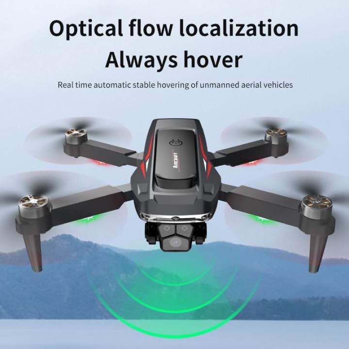 G.P.S Return Drone with 4K Camera for Adults 90° Rotatable 4K Dual HD Camera Long Flight Time 5GHz FPV Drone DG