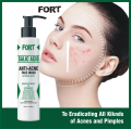 FORT Acne Clear Face Wash - Salicylic Acid Cleanser for Oil Control & Anti-Acne | Acne skin care products Reduces Blackheads & Whiteheads 100ml. 