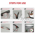 UNISHINE LED Light Bar 3M Wiring Harness Kit Universal LED Wiring Harness IP69 For Auto UTV ATV Offroad Boat 120inch 12V 24v.