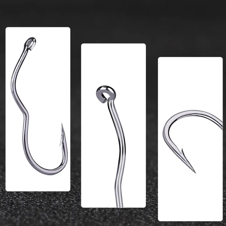 FISH%20KING12Pcs%20High%20Carbon%20Steel%20Fishing%20Hooks%20With%20Ring%206-13#%20Automatic%20Flip%20SHarp%20Barbed%20Fishhook%20for%20Carp%20Fishing%20Accessories%20-%20Image%205