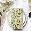 20pcs Napkins Chinese Flower Long Paper Napkins Wedding Disposable Tableware Serviettes Tissues Birthday Dinner Table Decor.
