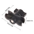 5.5CM Aluminum Alloy Double Socket Arm Ball Head Holder Mount Clamp For Bicycle Motorcycle Camera Extension Arm. 