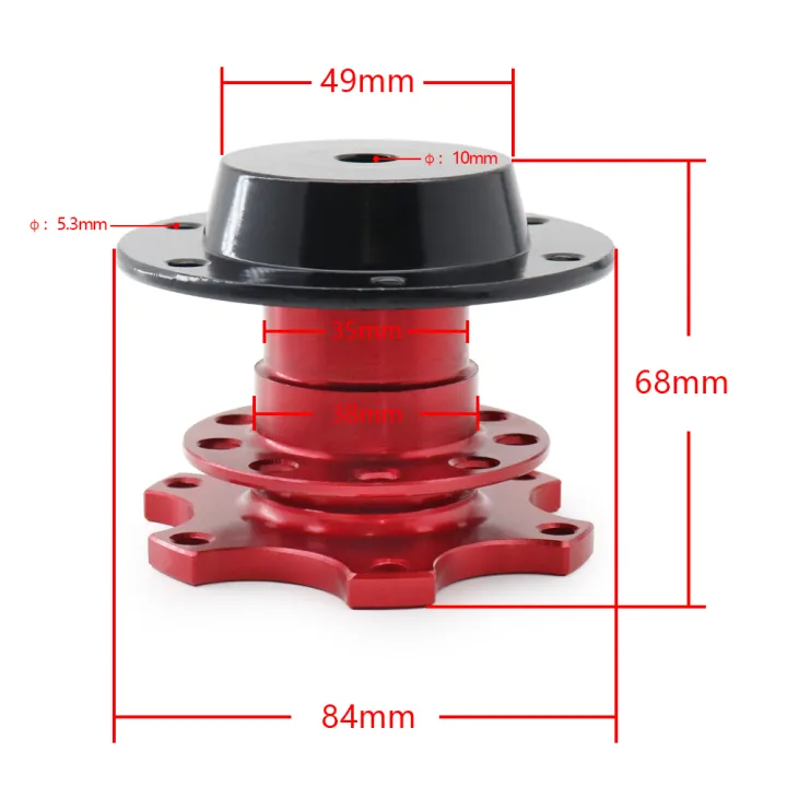 Universal%20Steering%20Wheel%20Quick%20Release%20Hub%20Boss%20Kit%20Wheel%20Hub%20Adapter%20For%206%20hole%20Steering%20Wheel%20Hub%20-%20Image%205
