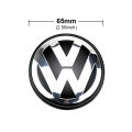 4Pcs 65MM Wheel Center Cap Replacement Chrome & Black Wheel Center Hub Cap Cover 3B7601171 for VW Beetle Passat Jetta. 