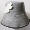 1Pcs Sauna Hat Sauna Vaporarium Accessories Felt Head Protection Bath Anti Heat Free Size Russian Style Shower Cap. 