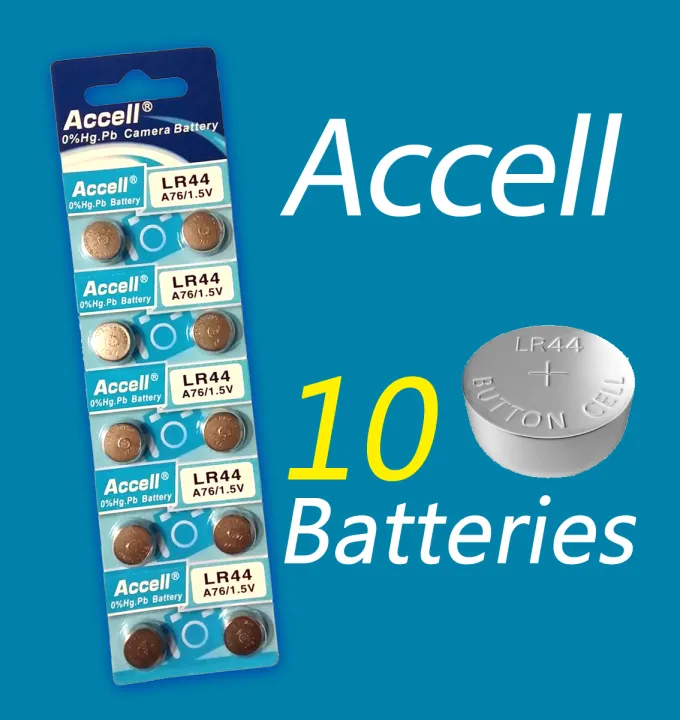 Accell LR44 Battery 10pc | Daraz.lk