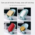 Wall Mounted Soap Holder For bathroom 360 Degree Rotatable Soap Dish Self-adhesive Drainage Soap Container Bathroom and Kitchen Gadget. 
