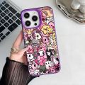 Epc Japan T-Tokidokis Phone Case IMD Phone Case For IPhone 16 15 14 13 12 11 Pro Max Plus Color Silver Cover. 