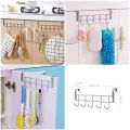 Kitchen Cabinet Door Hooks, under drawers Spoon Holder Hook. 