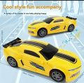 360 Degree Musical Super Car Transformer Into Robot with Special 3D Light Yellow

*_(Cell Operated). 