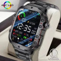 Original Men Smartwatch Flashlight Bluetooth Call Fitness Clock IP68 Waterproof Sports Men for Android IOS Smart Watch 2025 New.