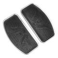 Motorcycle Floorboards Foot Rider Driver Footrest For Honda Shadow VTX 1300 1800 Suzuki Boulevard C50 Intruder Volusia 400 800. 