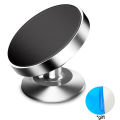 Magnetic Car Phone Holder Stand Smartphone Stand Clip Magnet Mount Round Car Phone Holder Support Stand for IPhone 13 12 11.