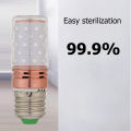 E27 60 LED UV Sterilize Light Germicidal Corn Lamp Kill Dust Led Ultraviolet Lamp Home Sterilize Disinfection Light Bulb. 