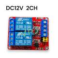 2 Channel relay module, 12V,24v relay module, available in Thailand. 