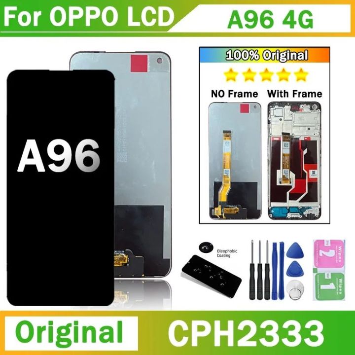 Oppo A96 LCD Panel ORIGNAL Display Touch Screen Digitizer Assembly Replacement