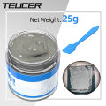 Teucer PT-25M 25g Compound Paste PC Computer Processor Heat-dissipating Thermal Grease For CPU GPU Cooling Canned with Scraper. 