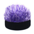 Polychrome Fashion Hip Hop Wig Hat Korean Version Landlord Hat Retro Street Trendy Man Female Hats.