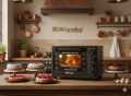 45 Liter Miyako Electric Oven + Air Fryer MT-450RCL-D-RB. 