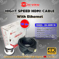 Hi-View Hight Speed HDMI Cable with Ethernet 4K HG-HDMI 10 meters. 