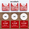 Round coffee filter paper-filter paper 100 sheets for coffee pot Moka pot paper filter Moka pot coffee filter. 