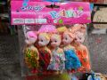 Beautiful Mini Dolls Set of 5 Pcs. 