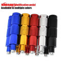 Universal CNC Aluminum M8 Motorcycle Bike ATV Scooter Dirt Bike Footrests Foot Pegs Pedals For Honda Yamaha Off-Road Motorcycle. 
