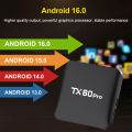 Velec Android 16 TV Box 16+256GB 4K Video Decode Dual WiFi Streaming Media Player Supports Netflix & YouTube Home Entertainment.