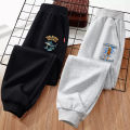 Children Casual Long Pants Italian Brainrot Cartoon Trousers Shark Pattern Sports Pants 3-14T Boys Clothing. 