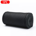 SEAMETAL Cowhide Steering Wheel Cover Soft Leather Steering Cover Wear-Resistant Anti Scratch Steer Wheel Protector for 37-39cm.