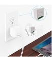 Tuya Mini 16A WiFi Switch Smart Life App 2 Way Control Smart Home Automation Module Interruptor Work for Alexa Google Home. 