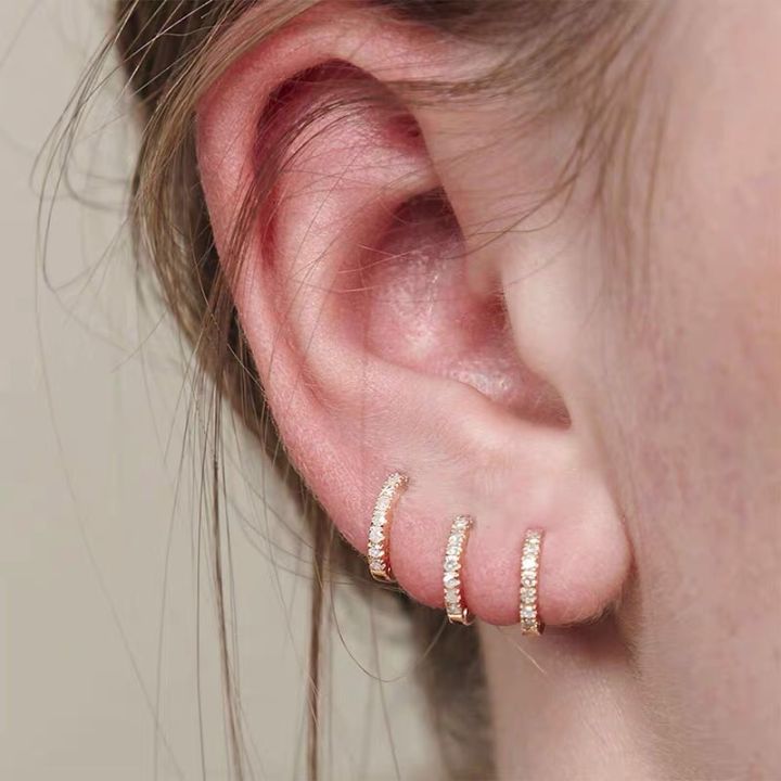 2Pcs%20Rainbow%20Little%20Huggies%20Stainless%20Steel%20Hoop%20Earrings%20Girl%20Tiny%20Rings%20Cartilage%20Small%20Helix%20Piercing%20Tragus%20Circle%20Men%20Hoops%20-%20Image%204