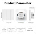 New Tuya Zigbee Smart Wall Light Switch Human Motion Sensor Switch No Neutral No Capacitor Required Work With Alexa Google Home. 