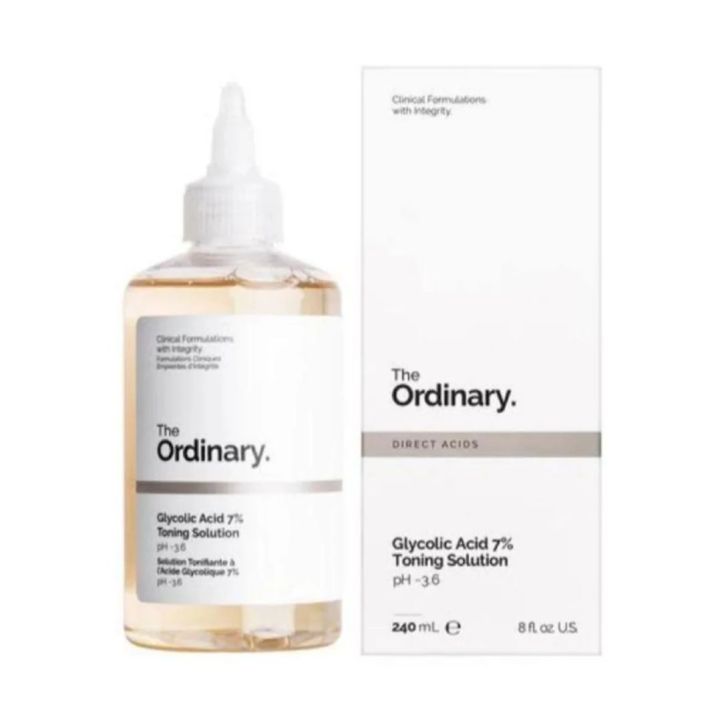 The Ordinary Glycolic Acid 7% Toning Solution - 240ml