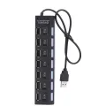 USB Hub Hub USB Adapter Multi Ports Use Power Adapter Extensor USB 2.0 PC Computer Accessories Switch USB For Laptop. 