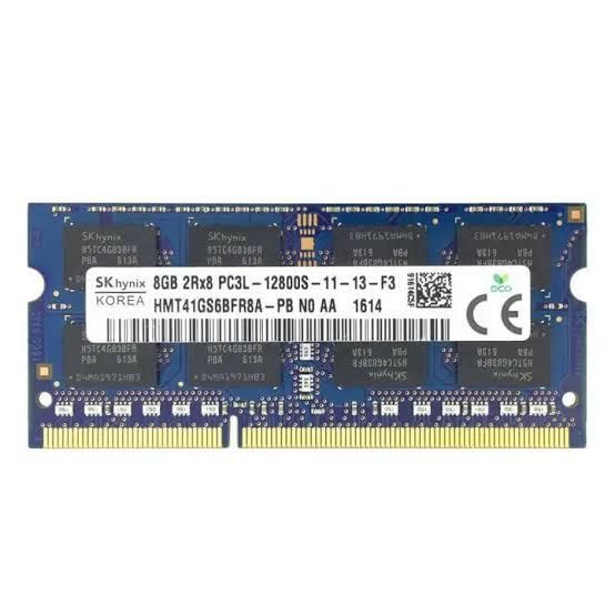 Laptop RAM 8GB DDR3 PC3L-12800 1600MHz Branded DDR3 Ram for laptops 100% Quality Product Laptop Pulled
